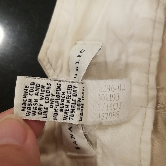 💕BANANA REPUBLIC💕 Stretch Straight Leg Trouser Pants ~ Size 6 - Picture 9 of 9